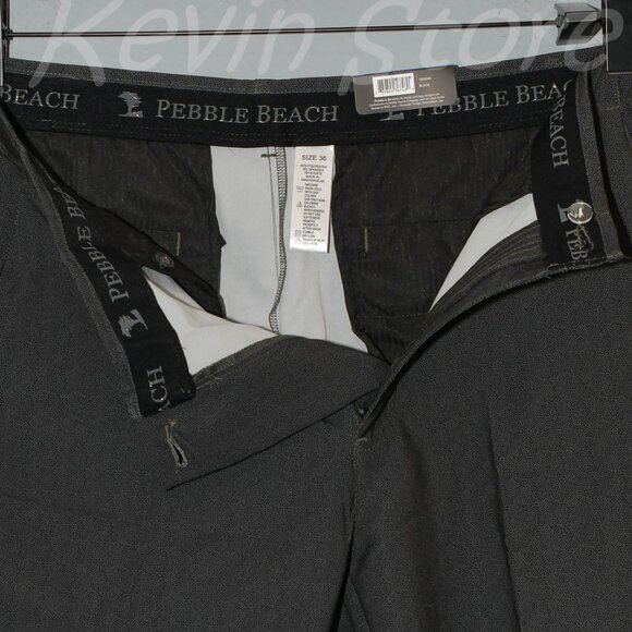 3 pairs Tan , Navy, Black - Pebble Beach Men’s‎ Dry-Luxe Performance Shorts - Picture 5 of 14
